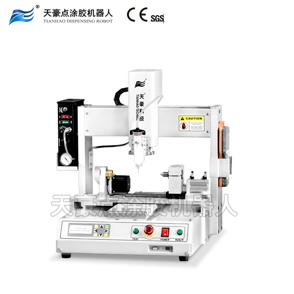 寧波臥式點涂膠機浙江自動打膠設備慈溪打膠機