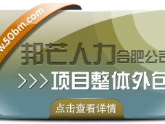 合肥邦芒多年HR*經驗 專注提供項目整體外包服務